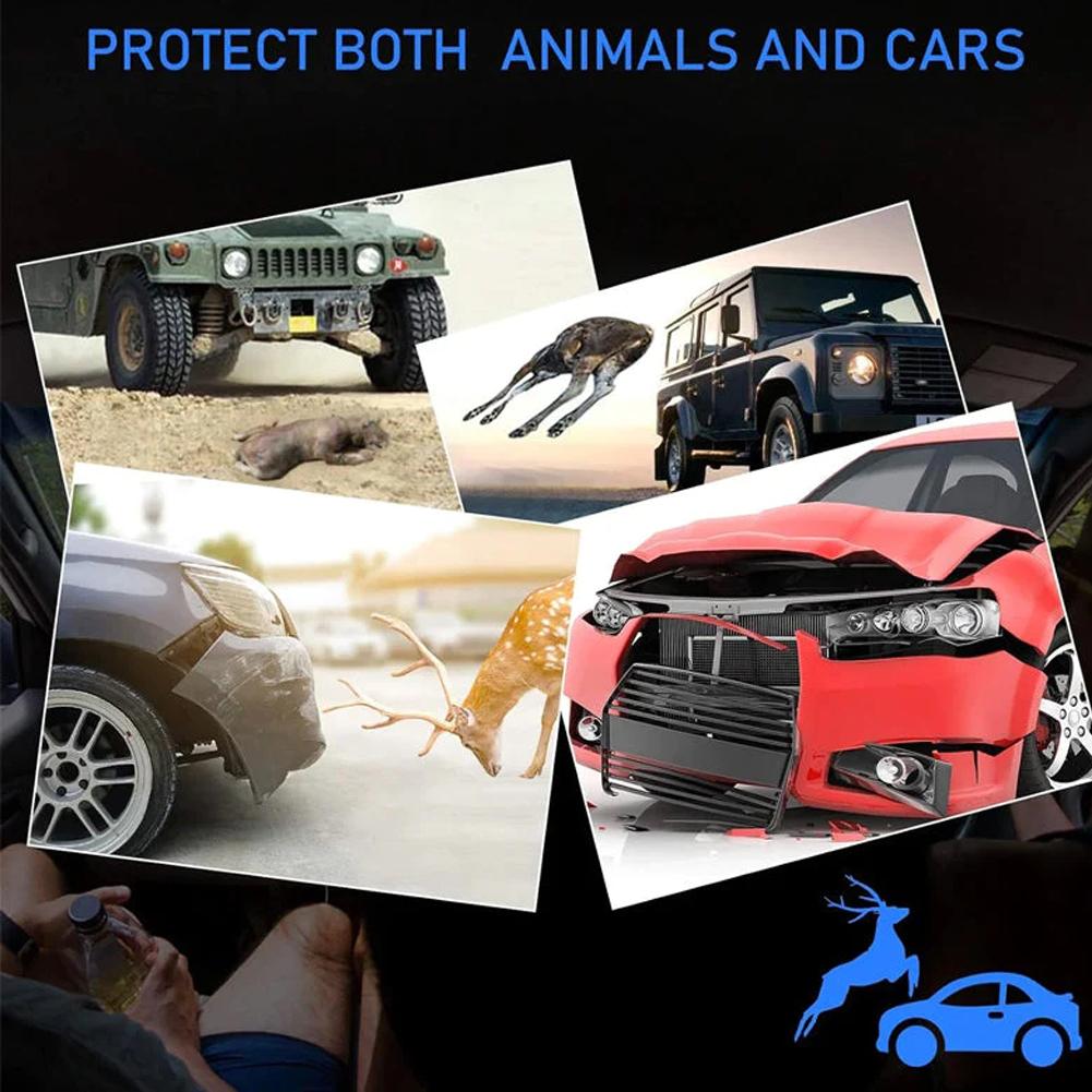 2/4/6 Pcs Deer Whistles Deer Horn Car Exterior Accessories Deer Warning Devices Avoids Collisions for Cars Trucks Motorcycles