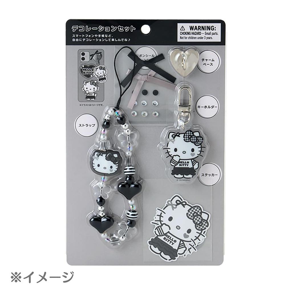 Decoration Set Kuromi 361003 [Sanrio] (Monotone)