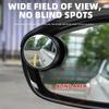 2PCS/set Car Rearview Mirror Rain Eyebrow Visor Small Round Mirror For Mercedes Benz B/C/E/S Class A Class C200L GLC GLE CLA HX9