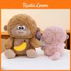 Monkey Drawstring Banana Plush Toy Cute Stuffed Animal Boy Comfort Gift Birthday