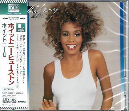 CD WHITNEY HOUSTON - Whitney (Blu-spec CD2) SICP30200 ARISTA 2013 Japan Obi Pop