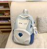 Schoolbag schoolbag ins niche teenager high value contrasting color middle and high school students ins backpack college student class backpack female