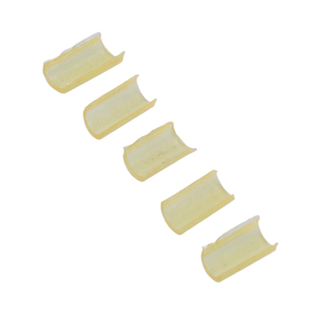 2 Beutel Haarverlängerungsgranulat Gelb Professionell U-Tip Perücke Thermisches Bonding Granulat für Salon