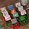 Wooden Hand-Cranked Christmas Music Box Ornament
