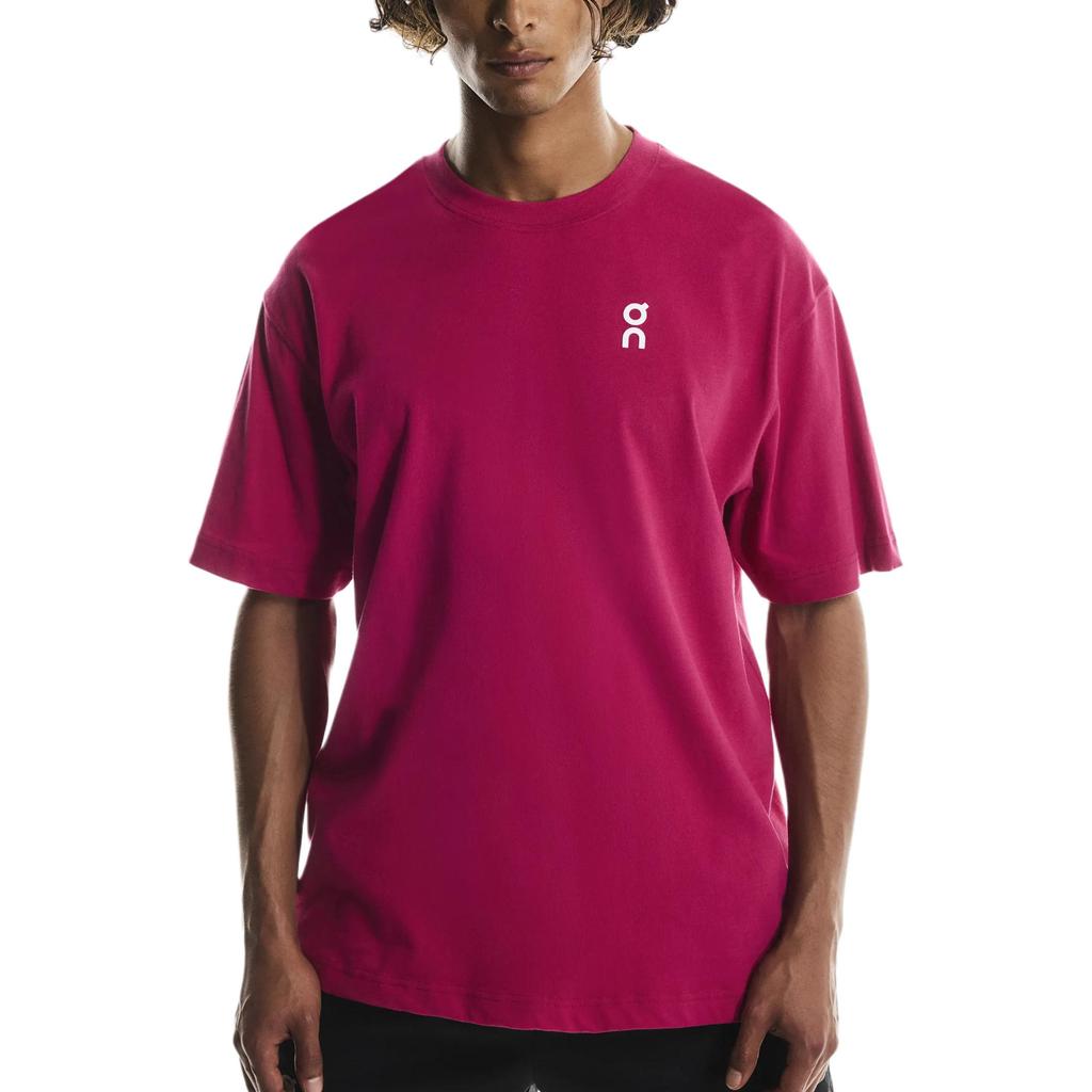 On Club Logo Round Neck Soft Skin-Friendly Comfortable Short Sleeve T-Shirt Men Tops 1ME10053538