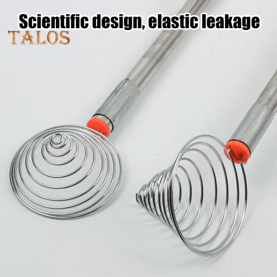 Coletor de Nozes de Aço Inoxidável Apanhador de Amendoins 107cm/42,13polegadas Pegador de Ovos Flexível Ferramenta Multifuncional para Fazenda Jardim para Colheita de Batatas Coleta de Cascas