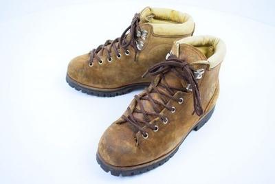 VASQUE Leather Trekking Boots Brown 24.0cm Vibram Sole(USED)
