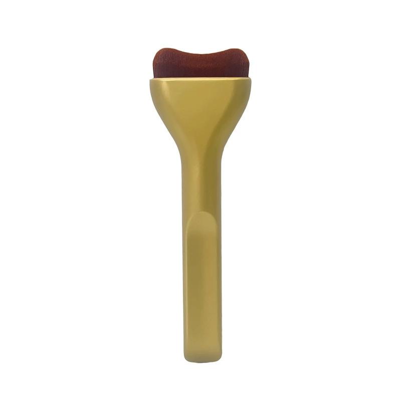 Sada štetcov na make-up podkladová báza Ultra tenký vrchný maskovací štetec na tekuté krémové kozmetické miešanie Nástroj na krásu D