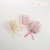 Cute Quilted Winter Lolita Hat for Baby Girls - Heavy Embroidery & Lace, Thick and Warm