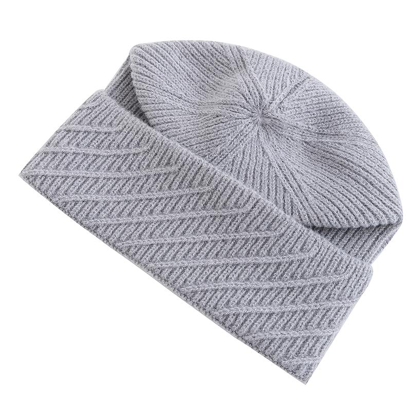 New Unisex Winter Hats Fashion Simple Beanie Hat Streetwear Knitted Hats Men Women Ski Beanie Cap