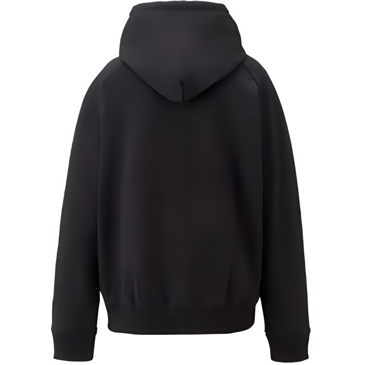 Onitsuka Tiger Letter And Number Print Comfortable Hoodie Unisex hoodies Black 2183B185-001