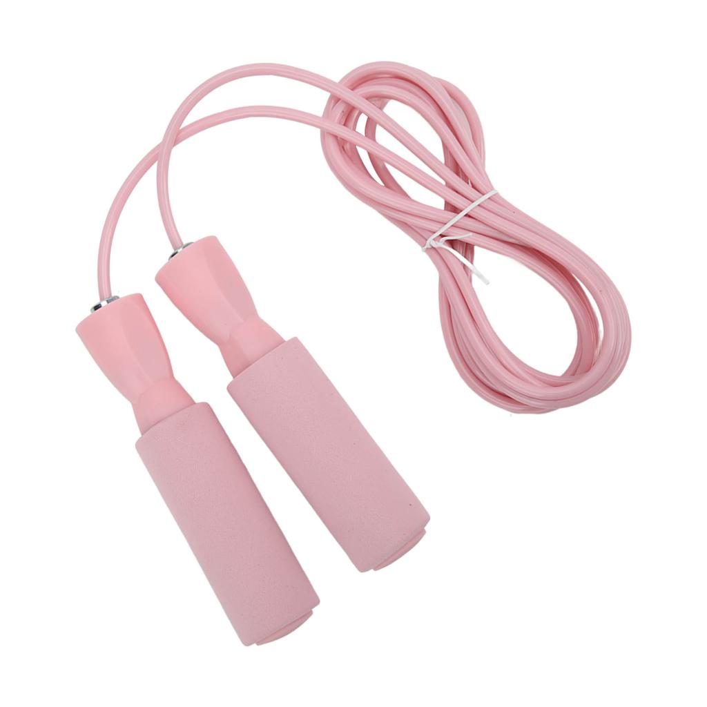 Steel Wire Jumping Rope Ajustable Skipping Rope with Double Bearings for Men Women and Children