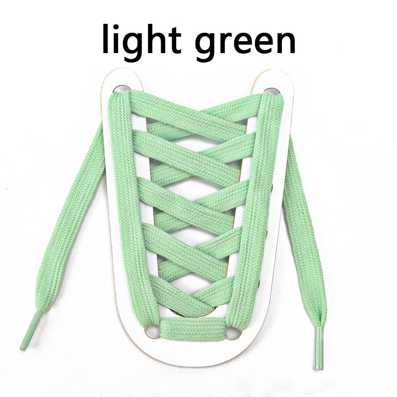 1 Pair Flat Shoelaces for Sneakers Rugged Wear-resistant Classic Canvas Sports Shoe Laces Women Men Shoelace Solid Double Cotton