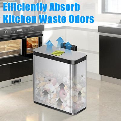 20/40 Pezzi Nucleo Filtro Carbone Attivo Assorbente Odori Ricariche Eliminatore Odori Pattumiera Cucina Sostituzione Facile Deodorante