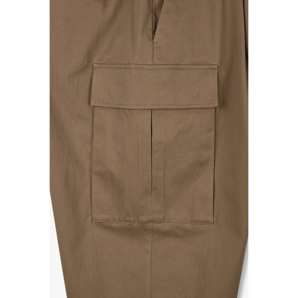 Tomboy Silhouette Tuck Cotton Cargo Pants 9155431305ar