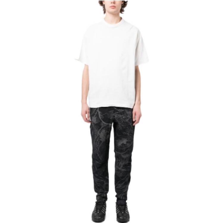 Nike T Shirts Men's White Crew Neck Moderate Straight Fit CV0559-030