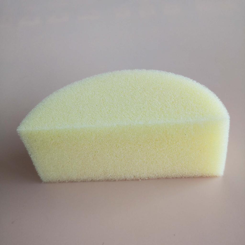 Wholesale Halloween Makeup Beauty Custom Shape Square Face Painting Black Yellow Facial Sponge