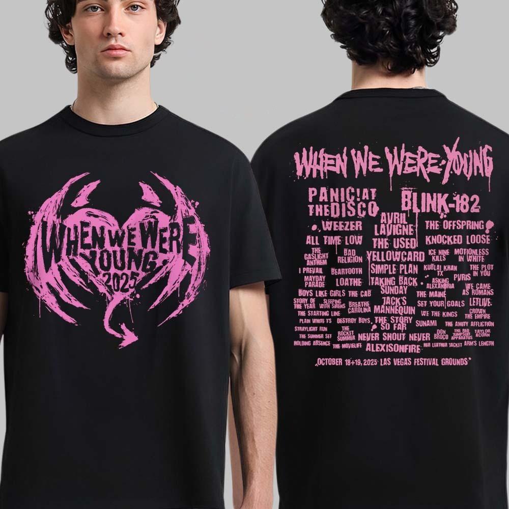 

When We Were Young Festival 2025 On October 18-19 2025 In Las Vegas T-Shirt L