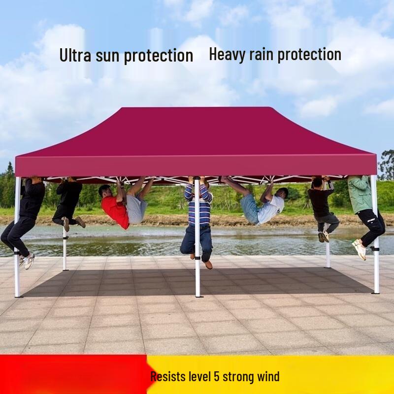JINXIUTIANTANG Outdoor Four-Leg Folding Sunshade Canopy Tent