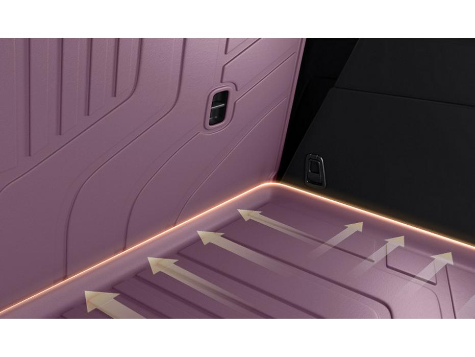 Zeekr 7X Trunk Mat TPE 25 Interior Tail Box Decorative Accessories Foot Mats Set