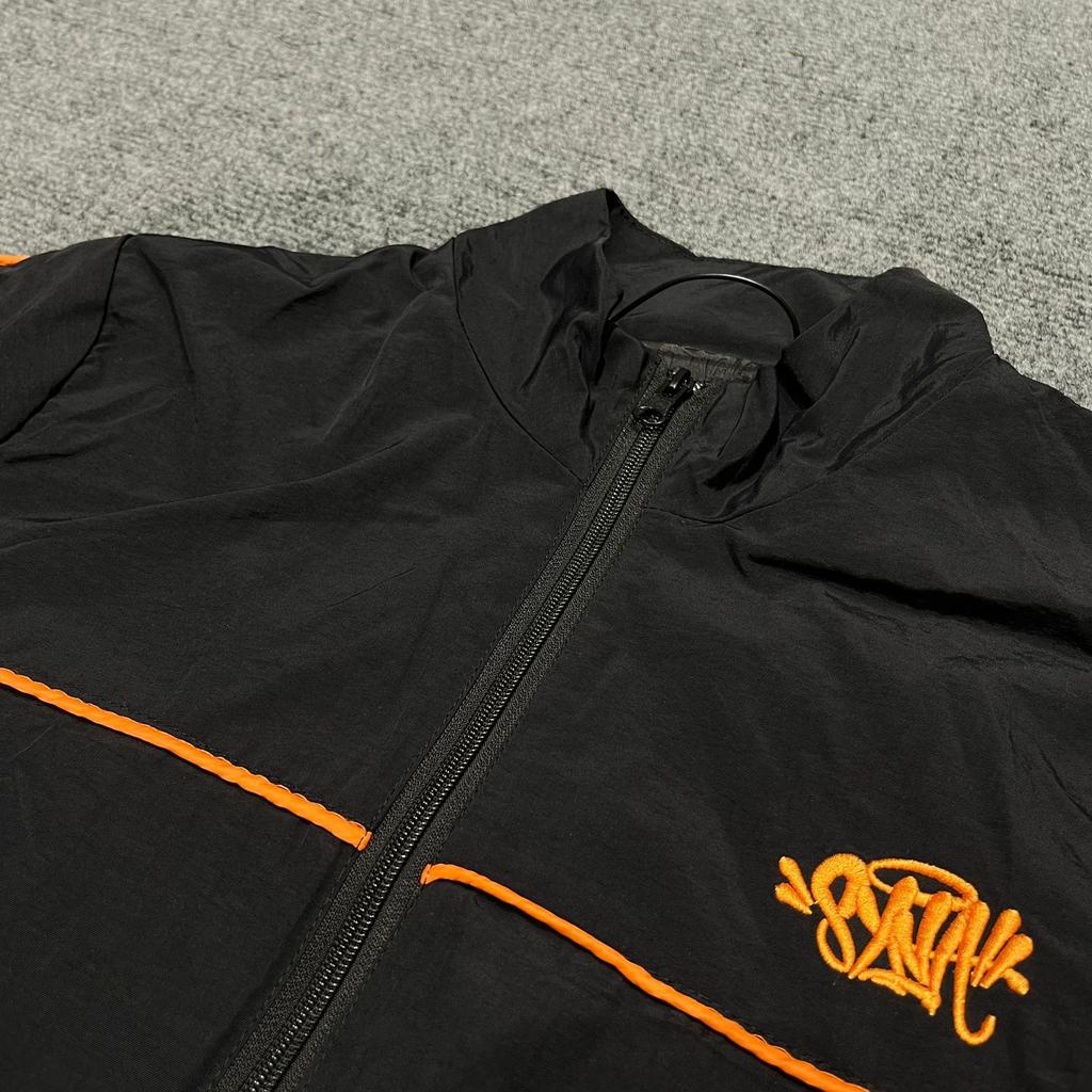 Synaworld Unisex High Street Embroidery Suit: Loose Jacket & Casual Joggers