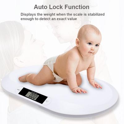 Digital Baby Scale for Weighing Up To 20kg/44lb Infant Scale Newborn Baby Scale LCD Screen Display