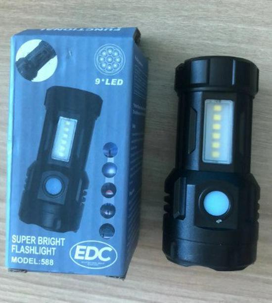 Three-Eyed Little Monster: Super Bright, Long-Lasting Multifunctional Flashlight with Magnet, Rechargeable and Explosion-Proof for Emergencies