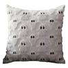 Halloween Plush Faux Fur Pillowcase Washable Ghost&Pumpkin Pillow Cover Throw Pillow Cover for Couch Sofa Bedroom Home Decor