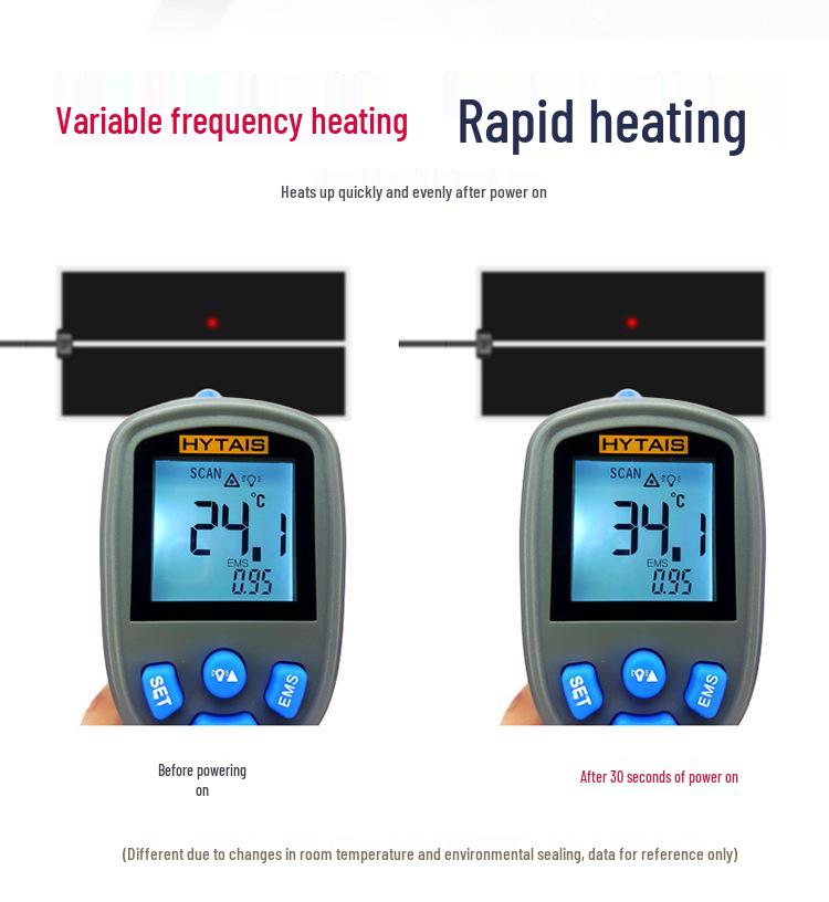 Reptile Heating Pad with Temperature Control for Turtles, Lizards, and Frogs - Three-Level Adjustment