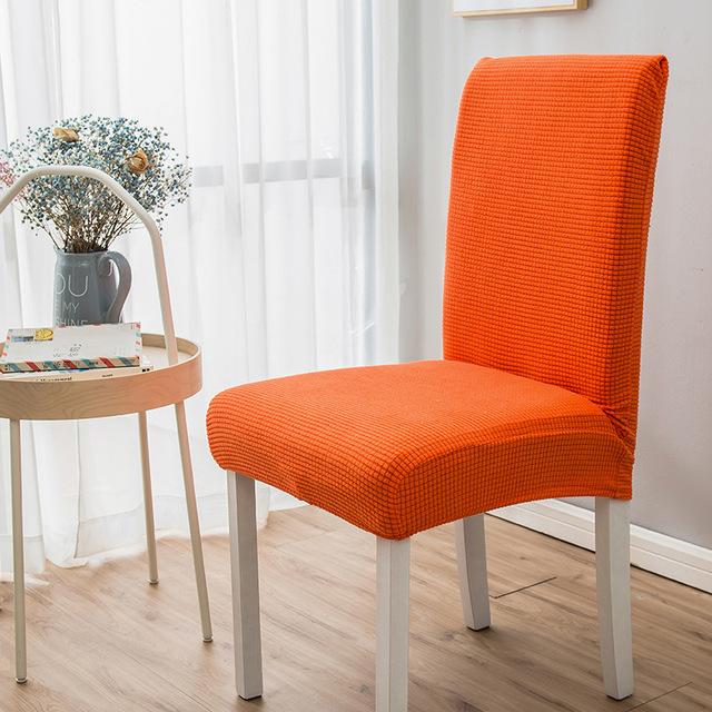 High Elastic Thickened Chair Cover Jacquard Universal Size Most Cheap Chair Covers Seat Slipcovers For Dining Room Home Use Decor