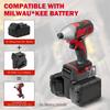 2-in-1 Converter Adapter For 2 Packs For Milwaukee 18V Battery To For Milwaukee 18V Cordless Power Tool Increase Working Hours
