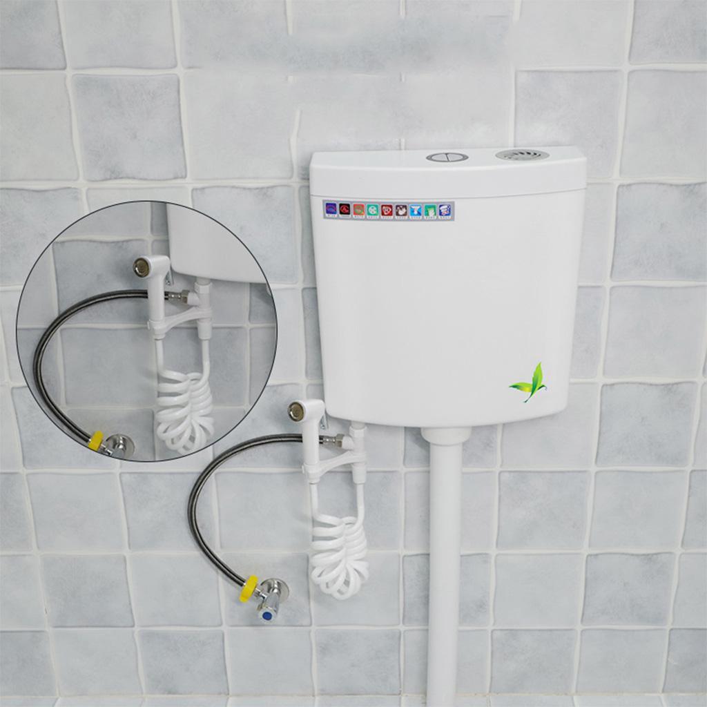 Handheld Portable Diaper Bidet Toilet Shattaf Sprayer Bathroom Toilet Bidet Showerhead Nozzle with Telephone Shower