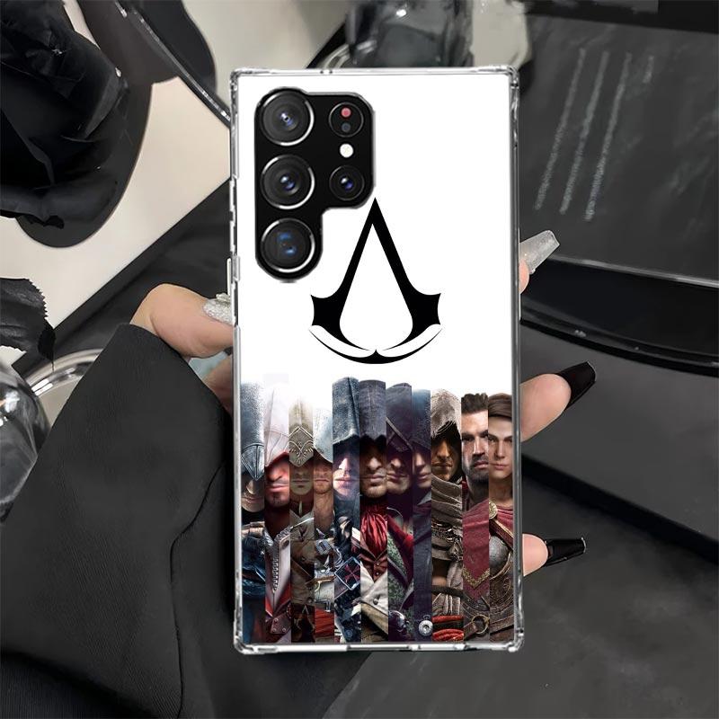 A-Assassins Game Creed Phone Case for Samsung Galaxy S25 S24 Ultra S23 S22 S20 FE S10 Plus S9 + Lite Soft Print Cover Coque