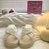 Muffin thick-soled women's slippers summer wear new with skirt design sense fashion sandals