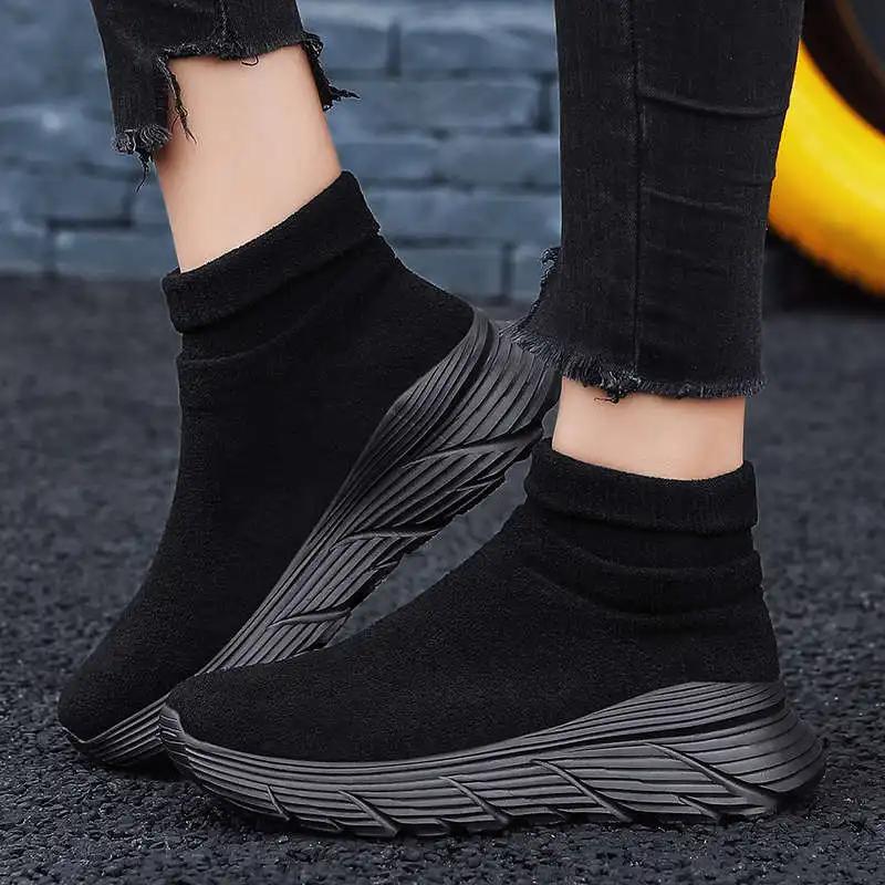 Fashion Demi-season Without Lacing Ladies Walking Shoes Casual Tenis Fitness Luxery Sneakers Women Sports Snekaers Small Price
