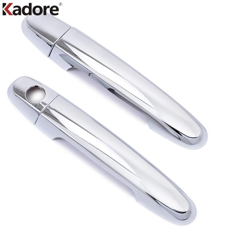 

Door Handle Cover Trim For Toyota Vios Yaris 2007 2008 2009 2010 2011 2012 Chrome Car Side Handles Catch Cap Frame Accessories