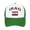 Iraq Flag Proud Iraqi Mesh Baseball Caps Adult Sport Trucker Worker Cap  Hats Breathable Summer Trucker Hat