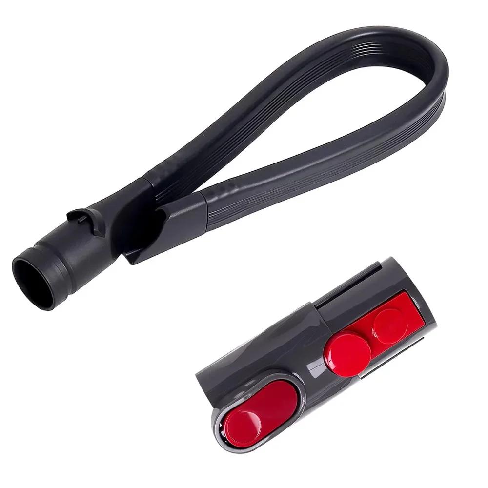 Flexible Crevice Tool Adapter Hose Replacement for Dyson V8 V10 V7 V11 V12 V15 Vacuum Cleaner for a Connection and Extension
