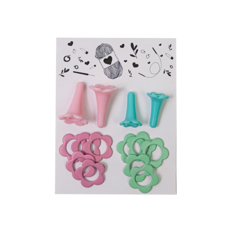 

Защитные насадки для спиц, маркеры для фиксации стежков для дропшиппинга