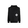 Y-3 FW21 Logo Print Loose Drawstring Hoodie Men Tops Black HF7067