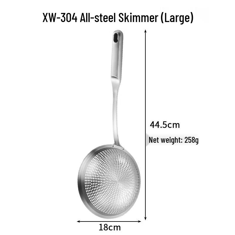 

ZISIZ 304 Stainless Steel Skimmer Spoon