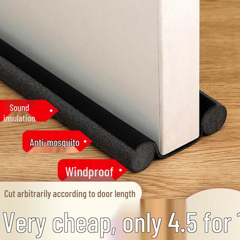 Self-Adhesive Soundproof, Windproof Door & Window Sealing Strip