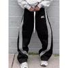 Men's Autumn/Winter 2025 Striped Casual Loose Sweatpants