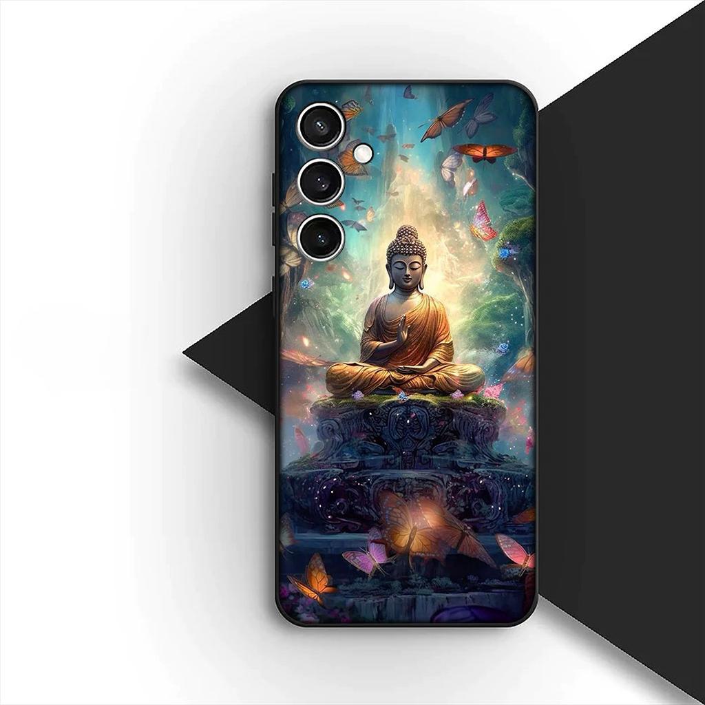 Protective Cover for Samsung Galaxy S10 S8 S9 Plus A33 A34 A31 70 A71 A72 Note 20 9 8 S10E Casing Phone Case Lord Buddha