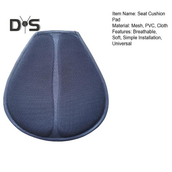 Motorcycle Seat Cushion Pad High Elasticity Shock Absorption 3D Honeycomb Seat Cushion Motorcycle Accessories