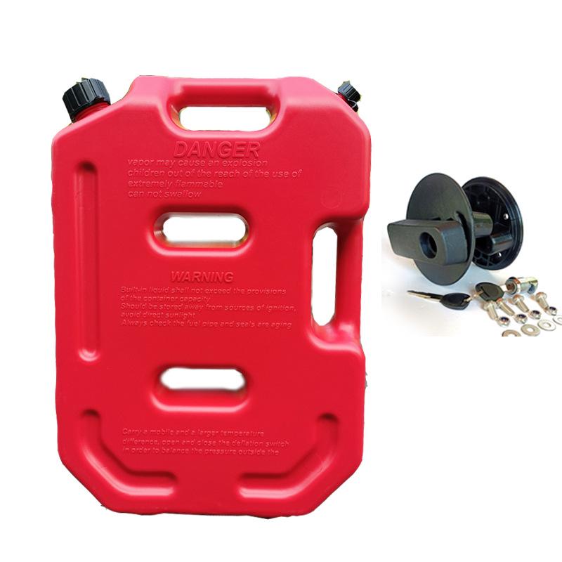 3L Plastic Fuel Tank & Gasoline Can for Car/Motorcycle Travel