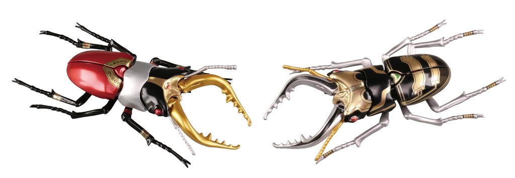 Free Research Series Kamen Rider Kuuga Edition Stag Beetle Kamen Rider Specification Plastic Model No.224 Kuuga/Gourum