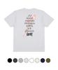 CREAM SODA LAB Crsdel Happy Language Short Sleeve T-Shirt (Type B)