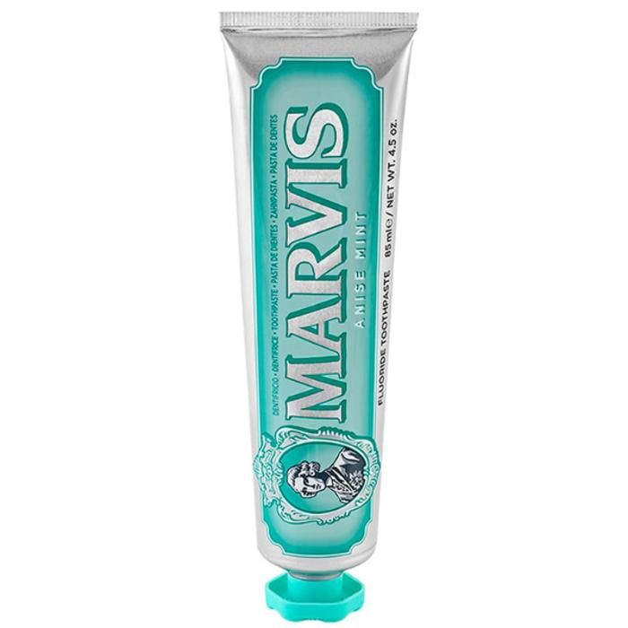 Dentifrice - Marvis - Menthe Anis - 85ml - Anti-taches - Prévention caries - Éclat naturel