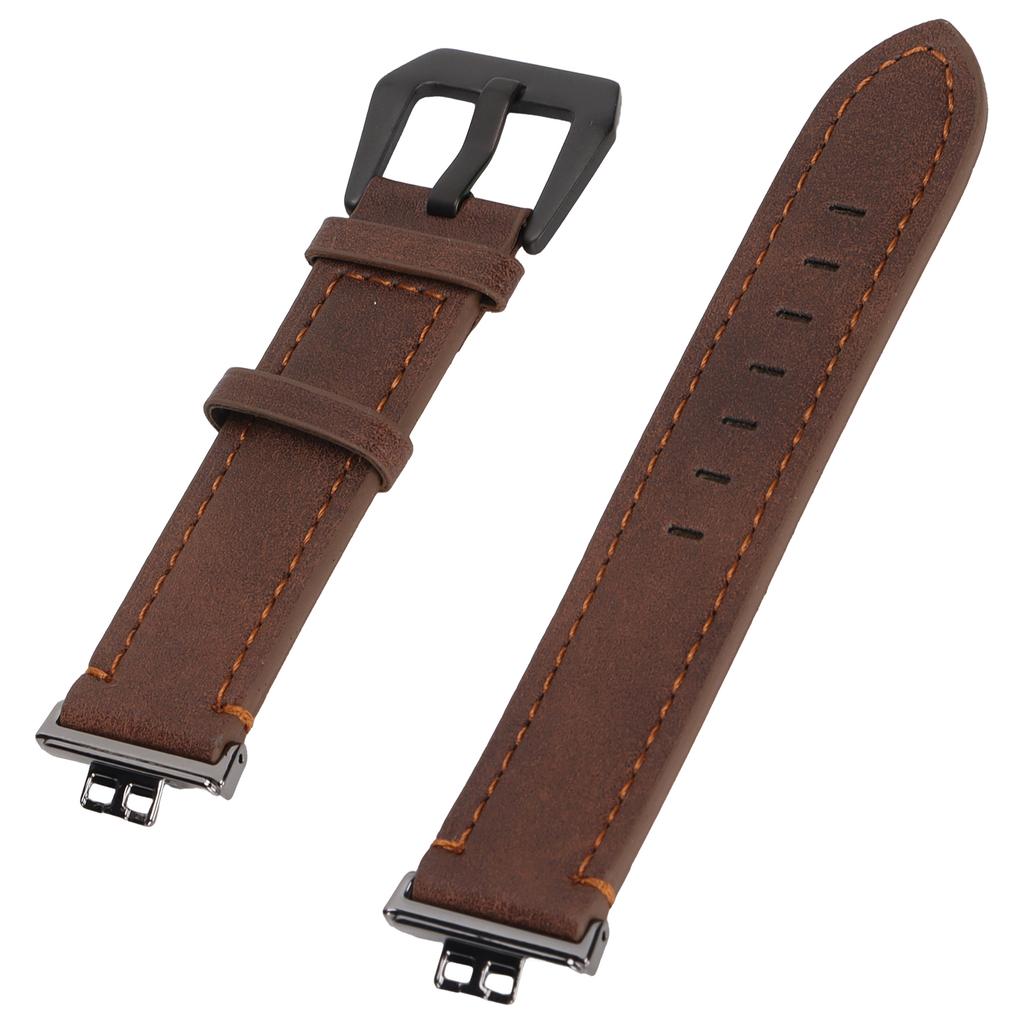 Smartwatch Band Strap Vintage Leather Wrist Watchband with Buckle Screwdriver for   Watch FIT